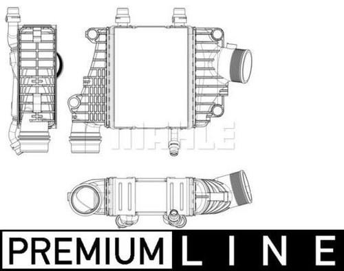 Mahle ladeluftkühler 410 - ci,