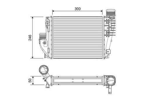 Valeo ladeluftkühler a - ladeluftkühler, u.a